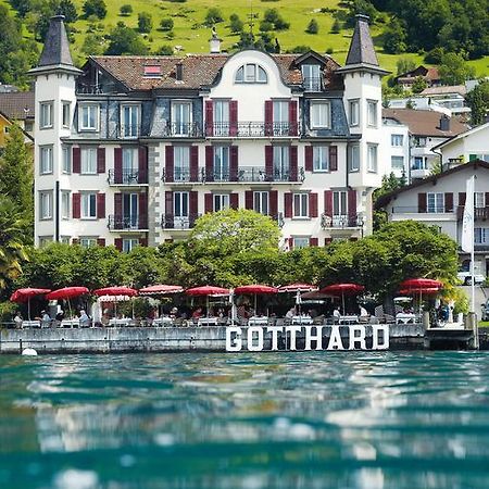 Seehotel Gotthard Weggis Eksteriør billede