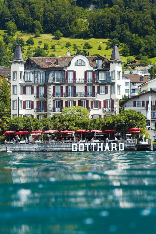 Seehotel Gotthard Weggis Eksteriør billede