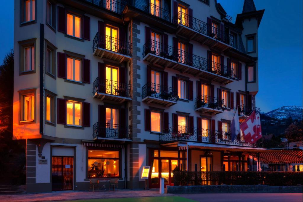 Seehotel Gotthard Weggis Eksteriør billede