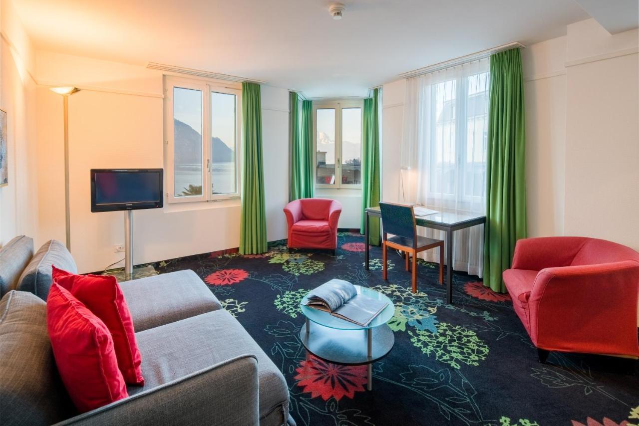 Seehotel Gotthard Weggis Eksteriør billede